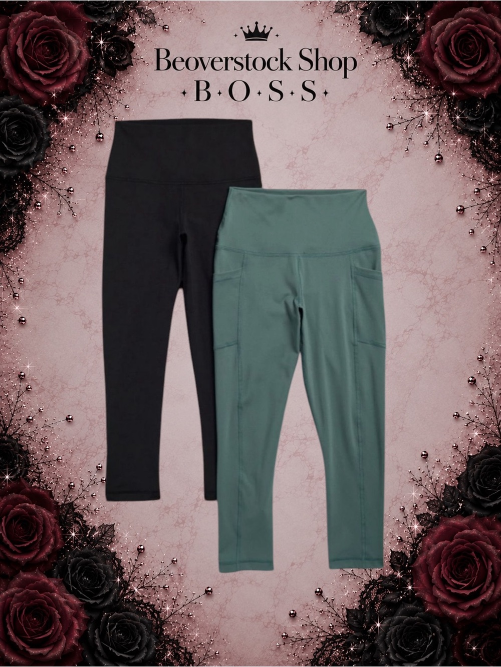NEW 90 Degree by Reflex Tribeca Interlock Crop Leggings Set of 2 XS Pockets